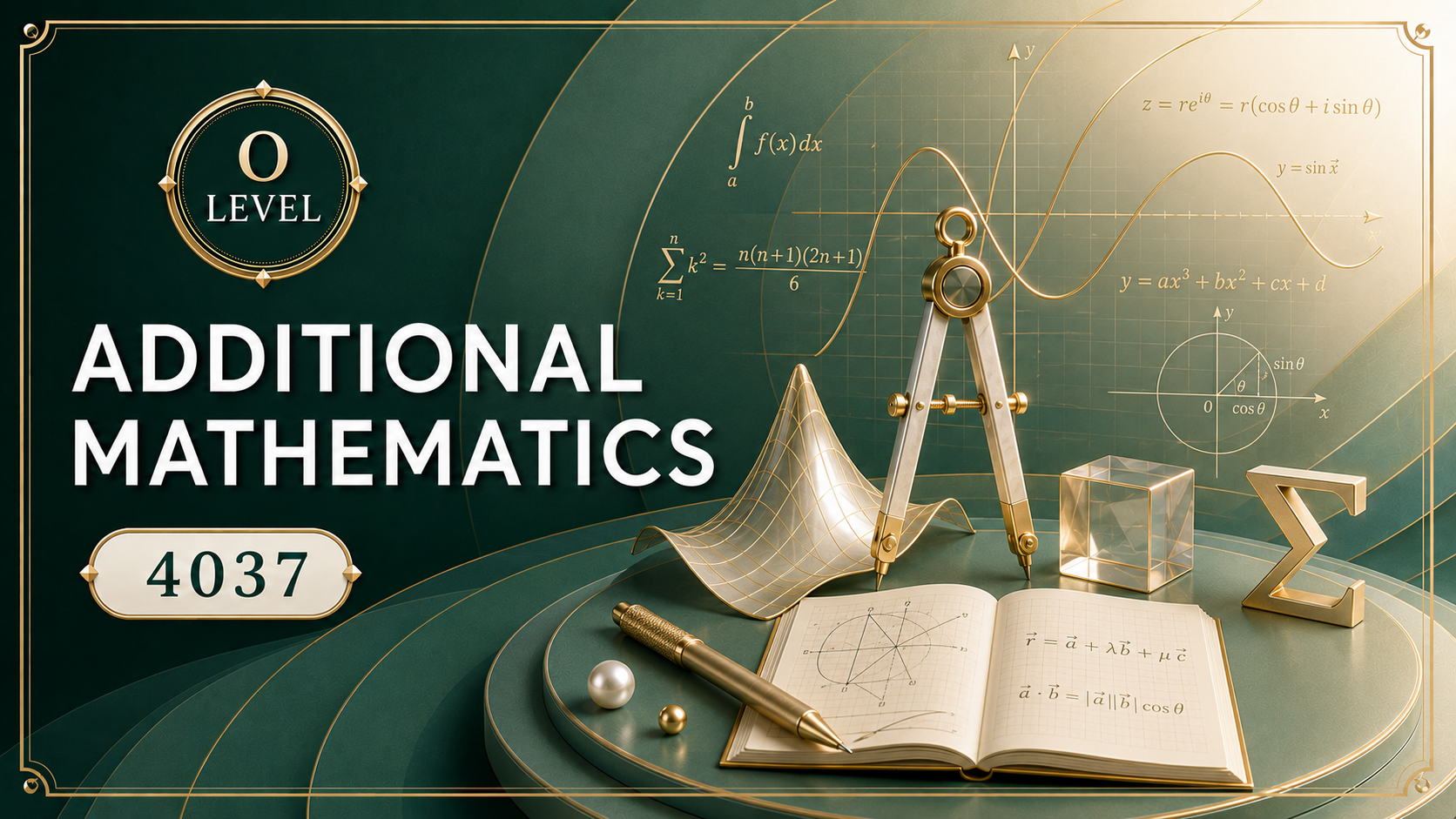 O Level Additional Mathematics